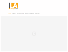 Tablet Screenshot of ladesignbuild.com